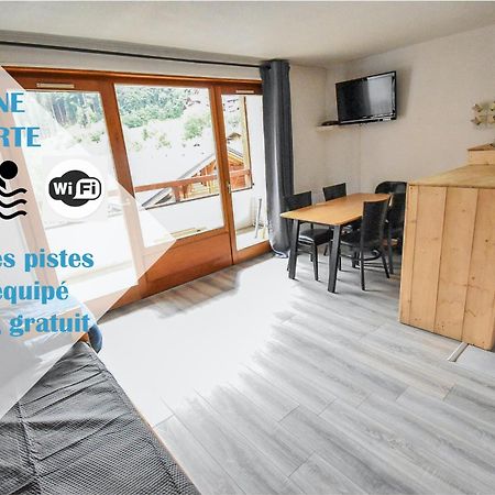 L'Enchalpe, Grand Et Lumineux Studio Avec Coin Montagne 5 Personnes, 60M Des Pistes, Piscine Couverte, Wifi, Grand Balcon Expo Est, Draps Non Compris Saint-Jean-d'Aulps Luaran gambar
