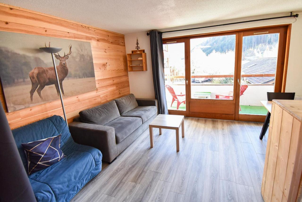 L'Enchalpe, Grand Et Lumineux Studio Avec Coin Montagne 5 Personnes, 60M Des Pistes, Piscine Couverte, Wifi, Grand Balcon Expo Est, Draps Non Compris Saint-Jean-d'Aulps Luaran gambar